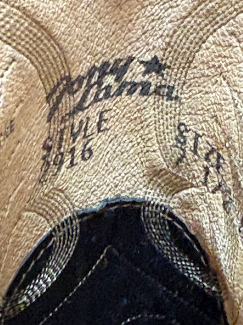 Tony Lama ウエスタンブーツ Style 2916 ブラック