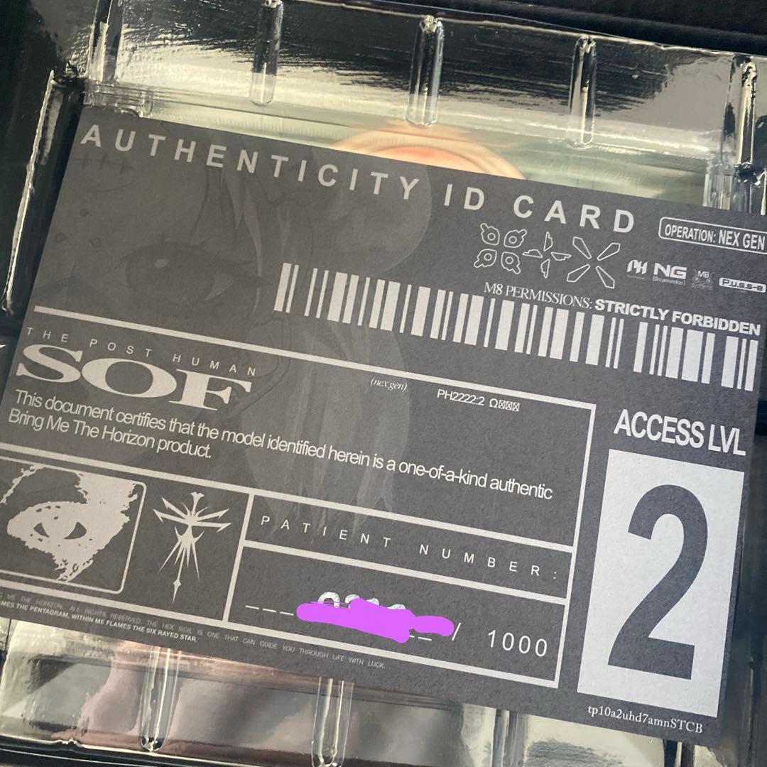 Bring me the horizon NeX GEn フィギュア　CDセット