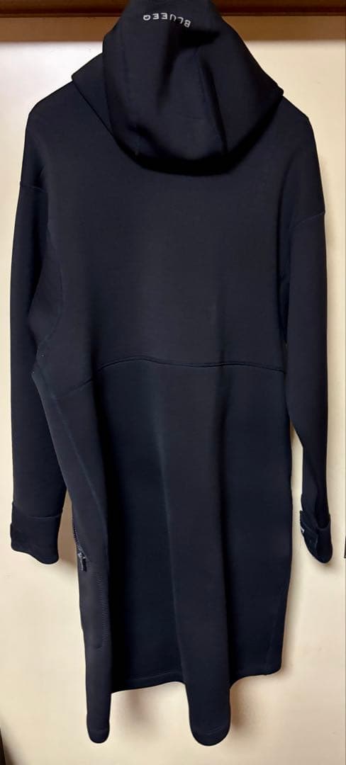 【最高峰】blueeq ブルイク フィールドコート L 黒 撥水 防寒 野球観戦