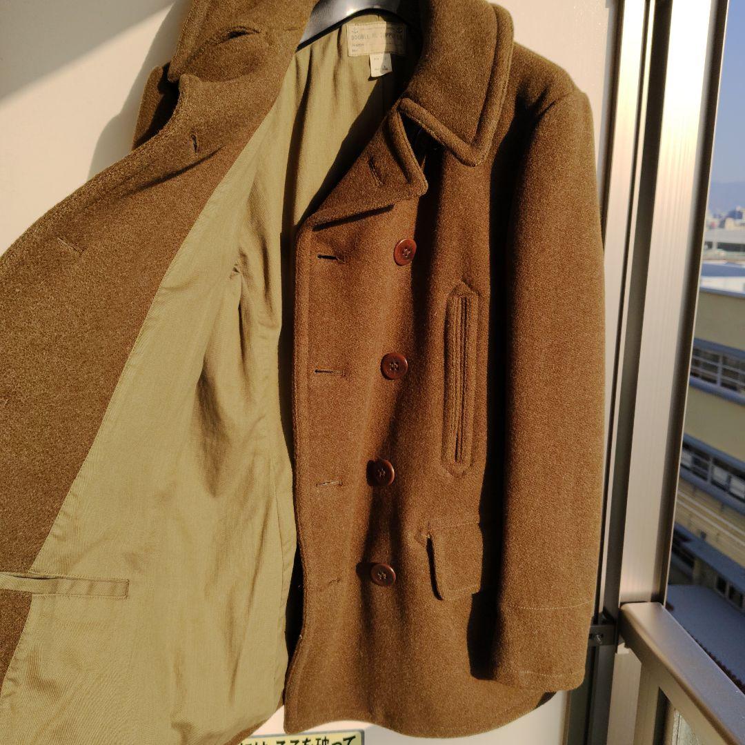 DOUBLE RL SUPPLY CO. ウールピーコート 175/84A