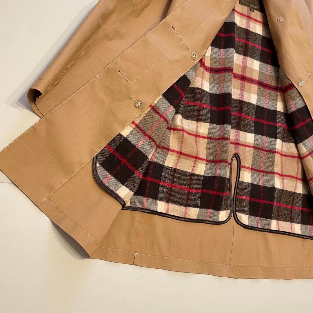 MACKINTOSH LONDON スコットランド製ライナー付きゴム引きコート
