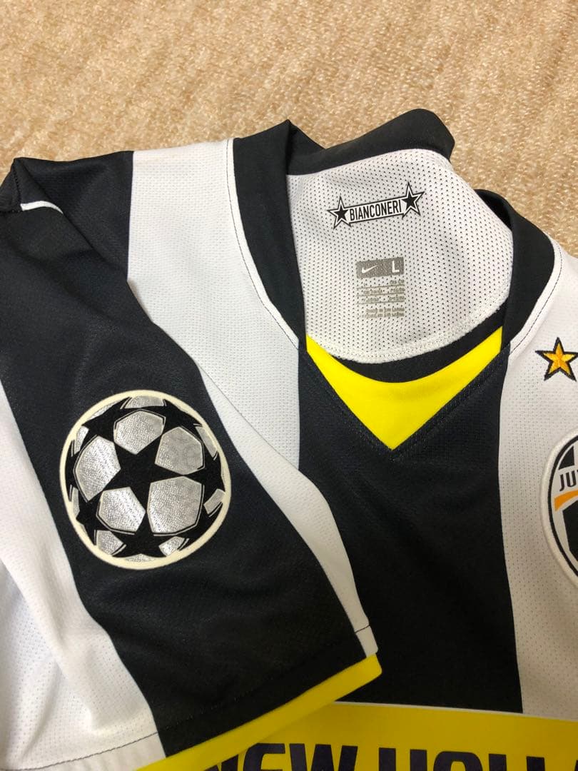 08 09 CL ユベントス　ホーム　デル・ピエロ　ゼニト戦実使用