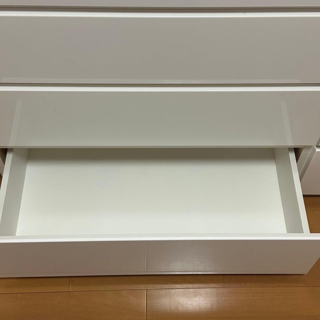 ニトリ　ローチェスト　ホワイト