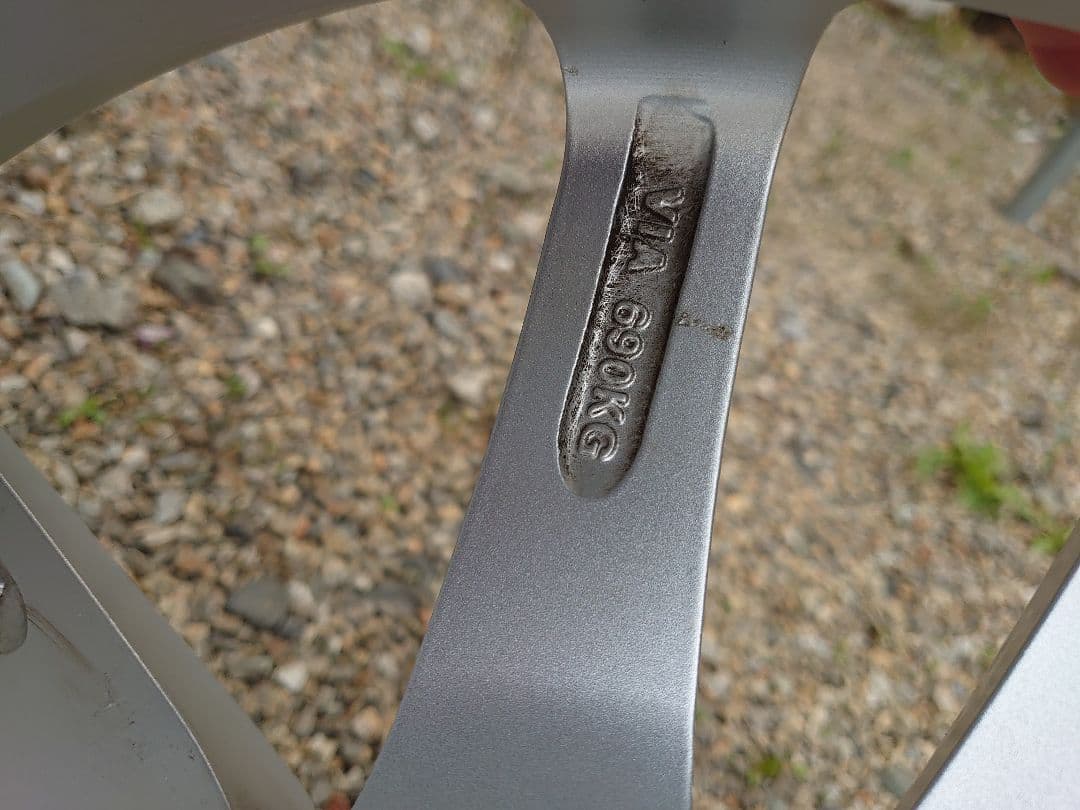 アルファード 17インチ アルミ4本セット 114.3✕5穴 ベルファイア