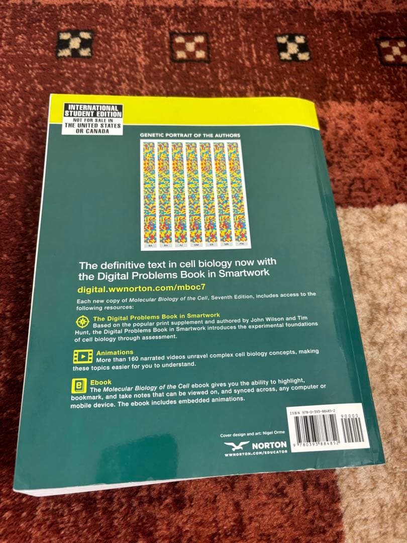 Molecular Biology of the Cell 第7版