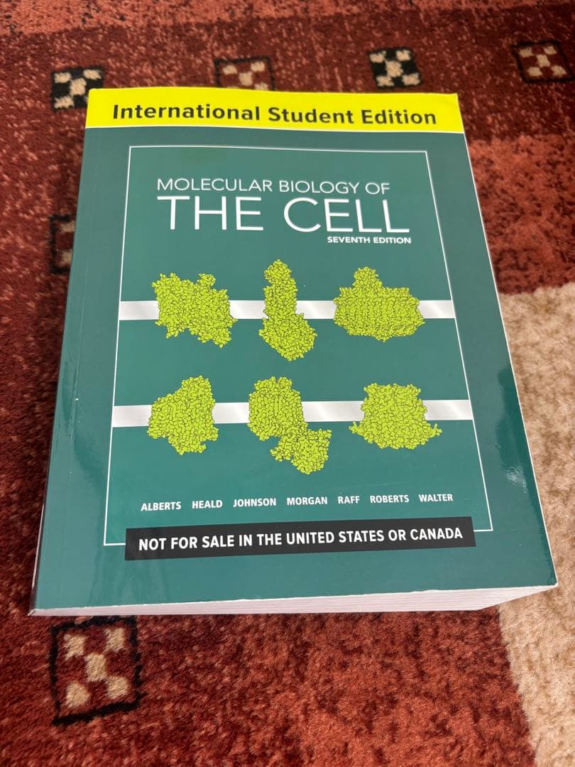 Molecular Biology of the Cell 第7版