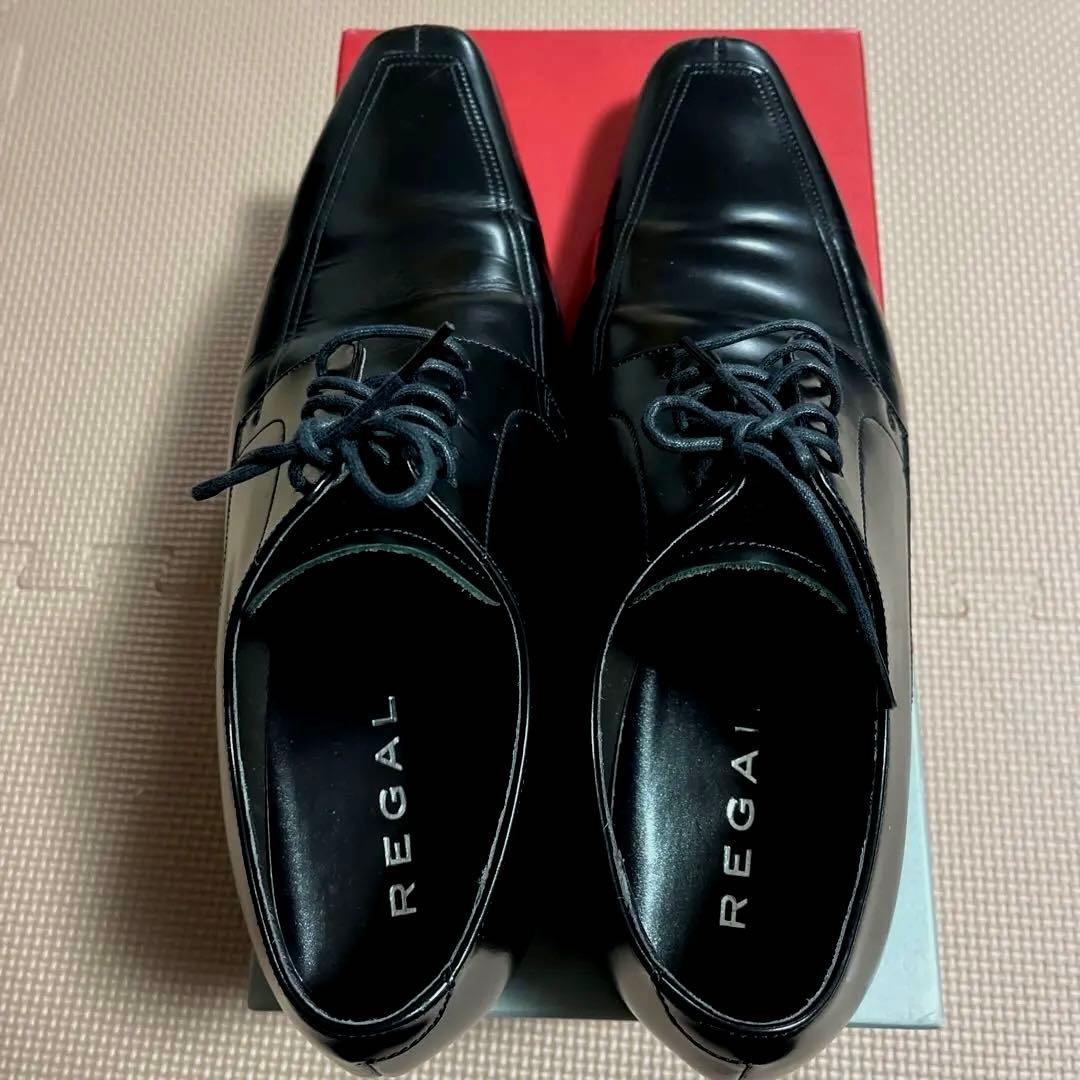 美品　値下げしました。REGAL メンズ 革靴 黒 サイズ25.5cm