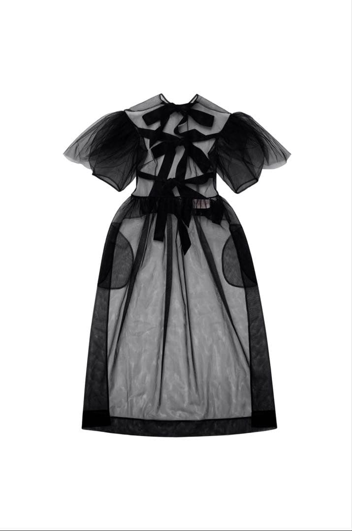 Simone Rocha x  チュール素材のロングドレス
