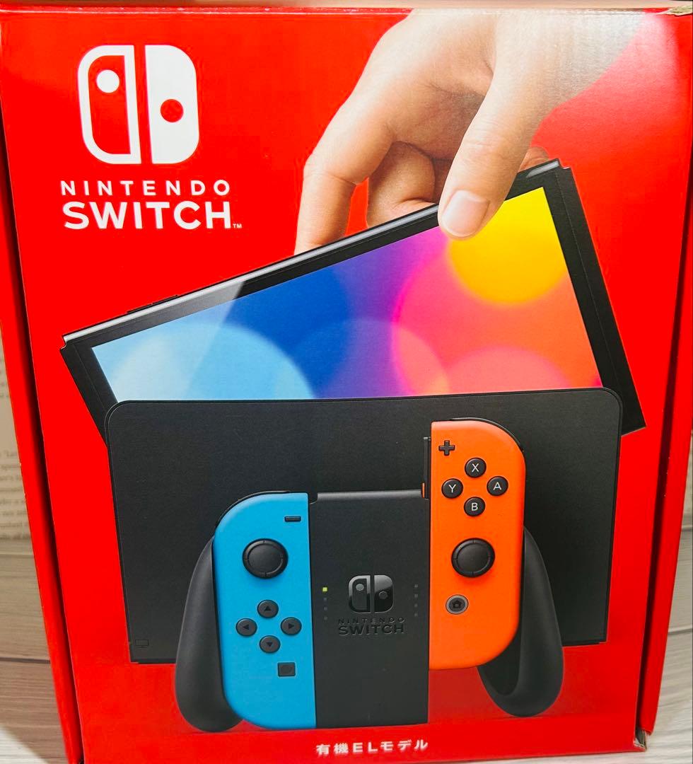 Switch本体　ワイヤレスコントローラー2個付き　ほぼ未使用