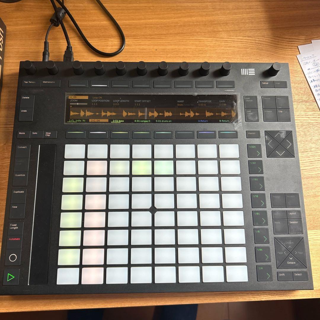 Ableton Push2 コントローラー カバー付き 大幅に値下！