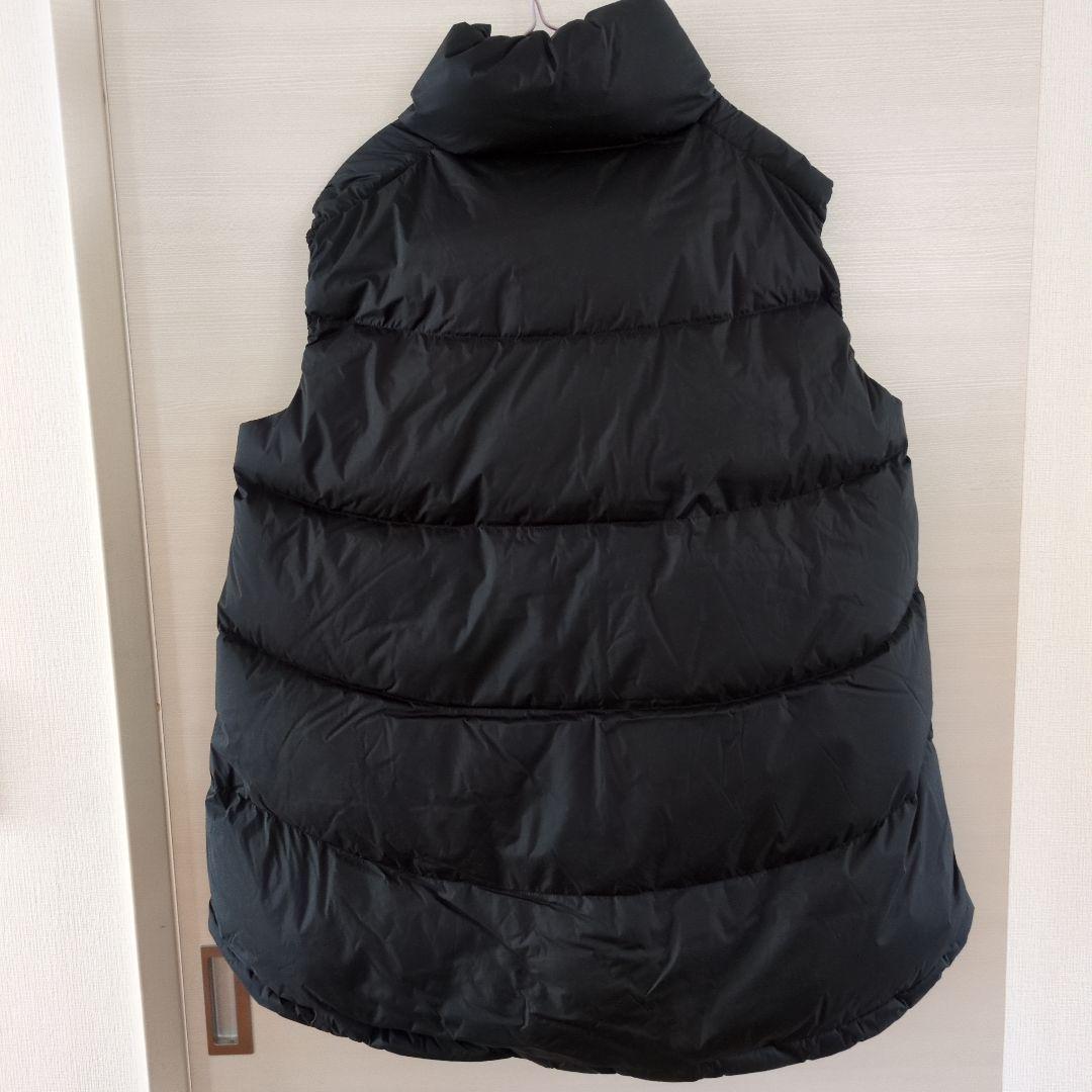 ユニクロ　+J ジルサンダー　ブラックダウンベスト