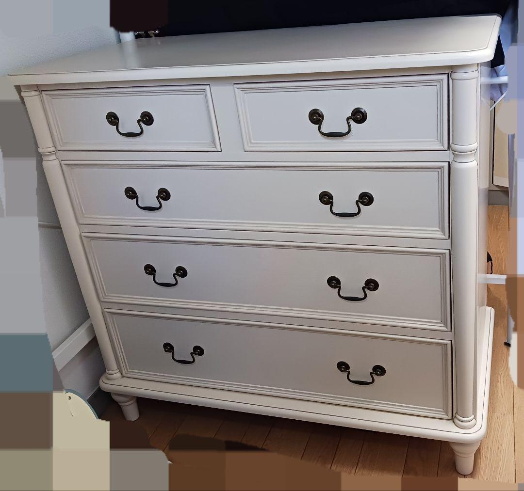 ローラアシュレイ CLIFTON クリフトン 4段チェスト リビング収納 廃番