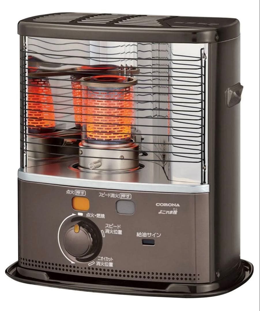 新品未開封　CORONA BX-2221Y 石油ストーブ ブラウンメタリック