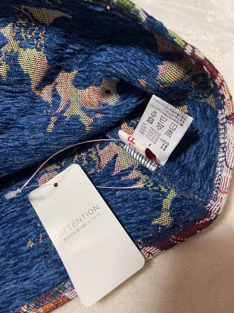 【新品未使用】 POPPY ゴブラン リボン チュニック あさぎーにょ