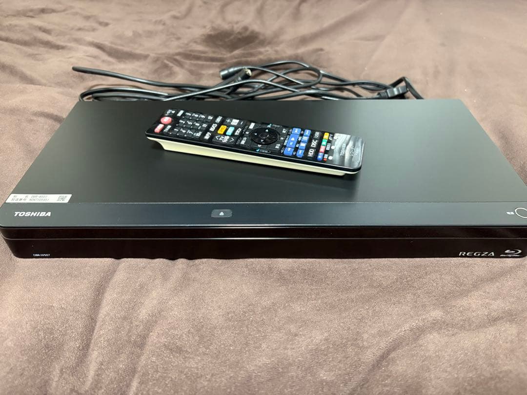 早い者勝ち！TOSHIBA REGZA ブルーレイレコーダー