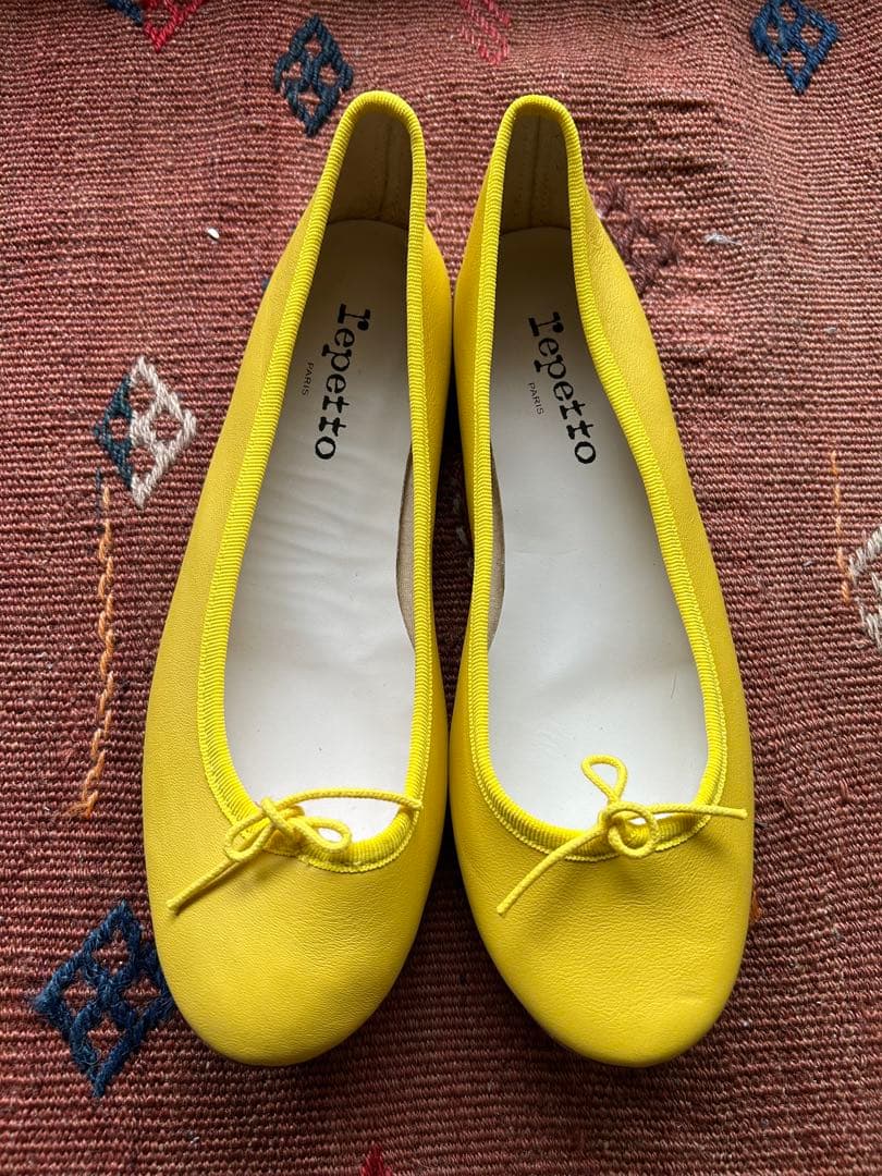 repetto レペット　バレエシューズ　イエロー