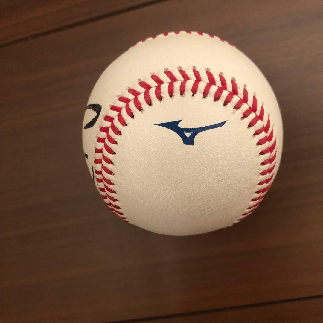 オリックスバファローズ 渡部遼人 直筆サインボール