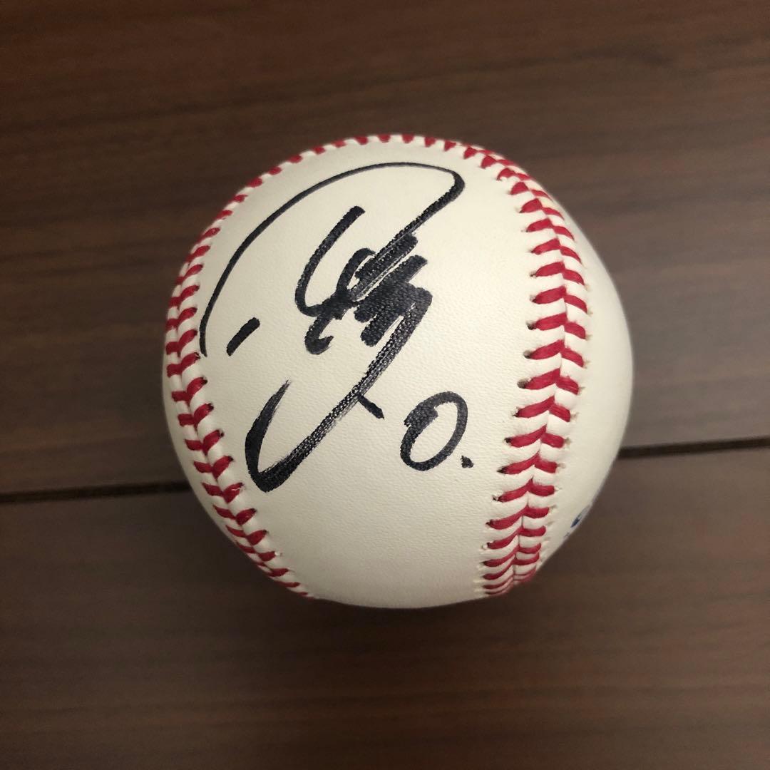 オリックスバファローズ 渡部遼人 直筆サインボール