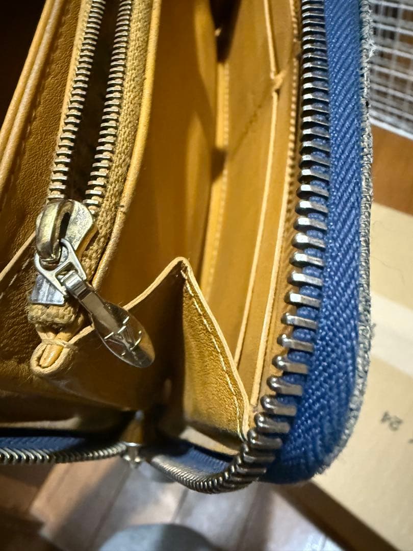 が*ん様 Louis Vuitton デニム長財布 ルイヴィトン