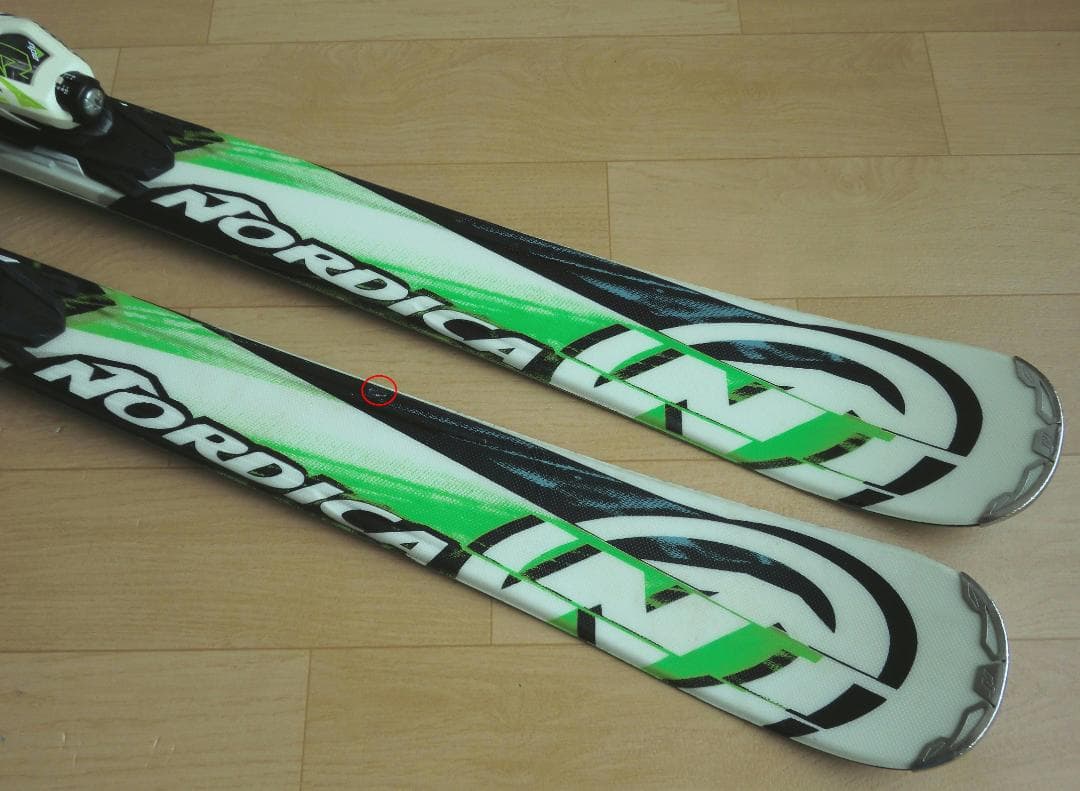 ■■送料無料■NORDICA■メンズスキーセット■板152/靴26■WAX済■■