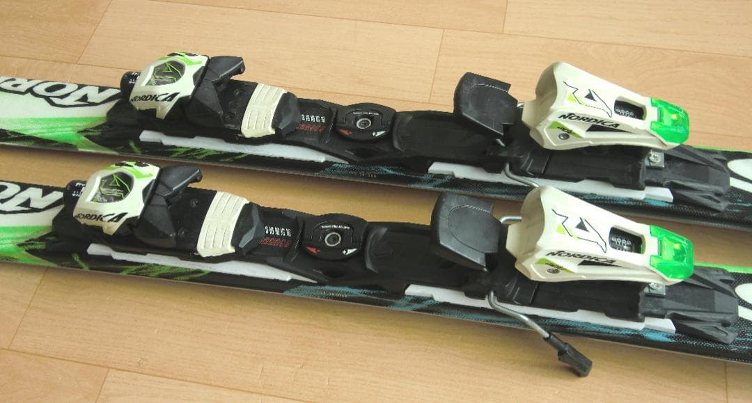 ■■送料無料■NORDICA■メンズスキーセット■板152/靴26■WAX済■■
