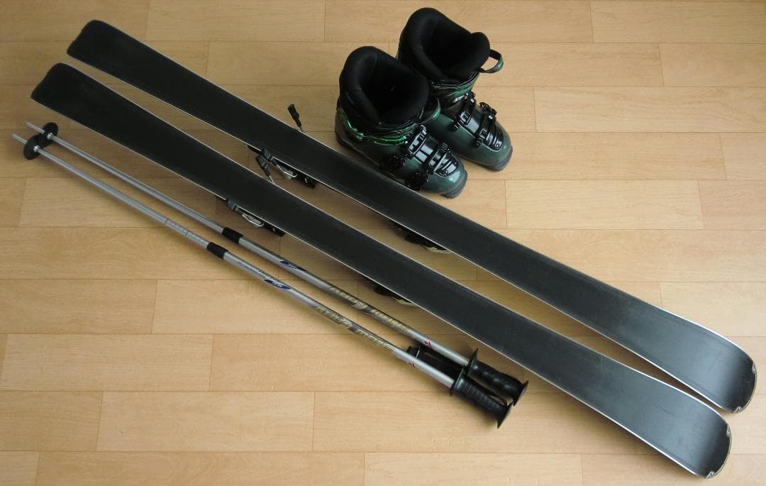 ■■送料無料■NORDICA■メンズスキーセット■板152/靴26■WAX済■■