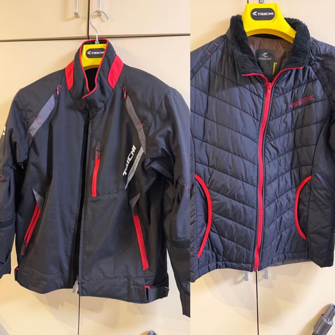 希少M 女性1オ RSタイチ 中綿インナー付 バイク ジャケット RSJ713