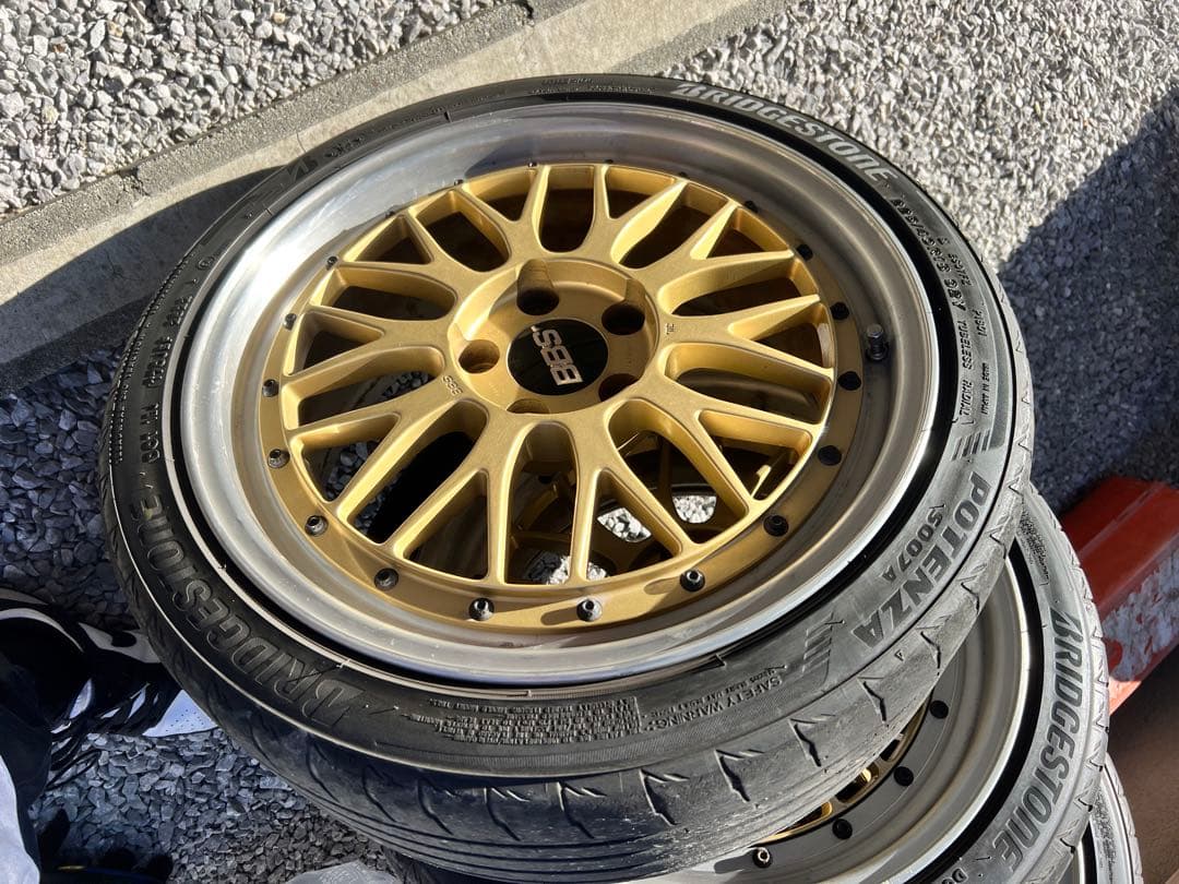 BBS LM ゴールドホイール 18インチ