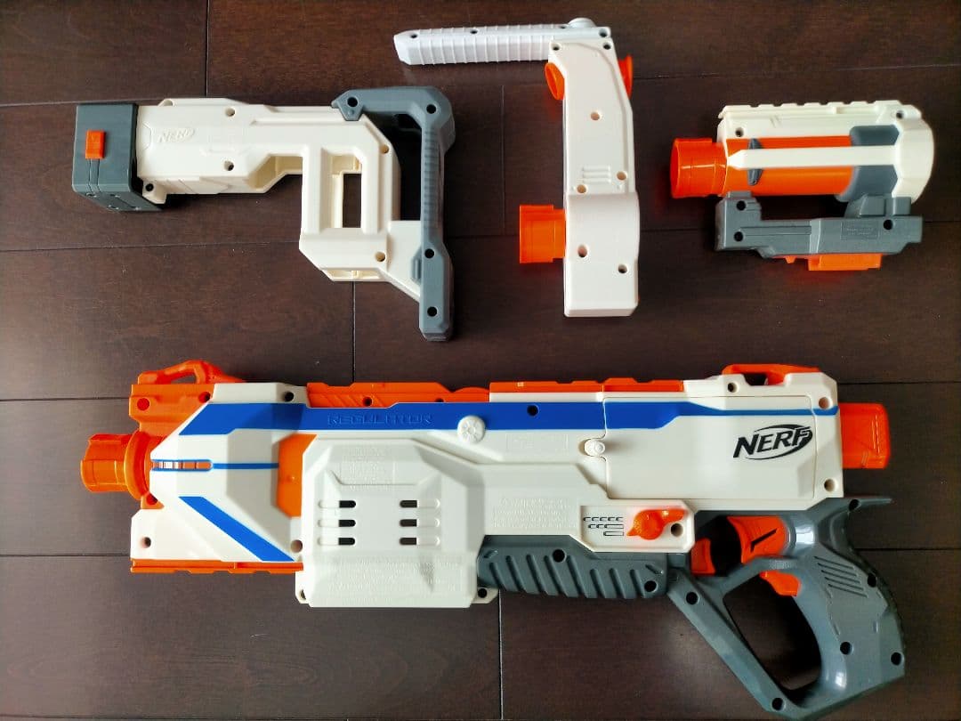 NERF ナーフ モジュラス レギュレーター オレンジトリガー 改