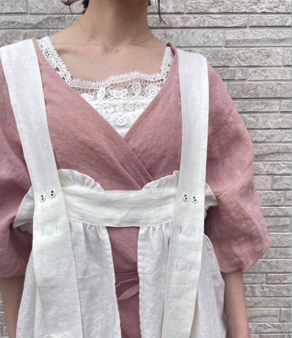 サマンサモスモス立川限定　エプロンワンピース Samansa Mos2