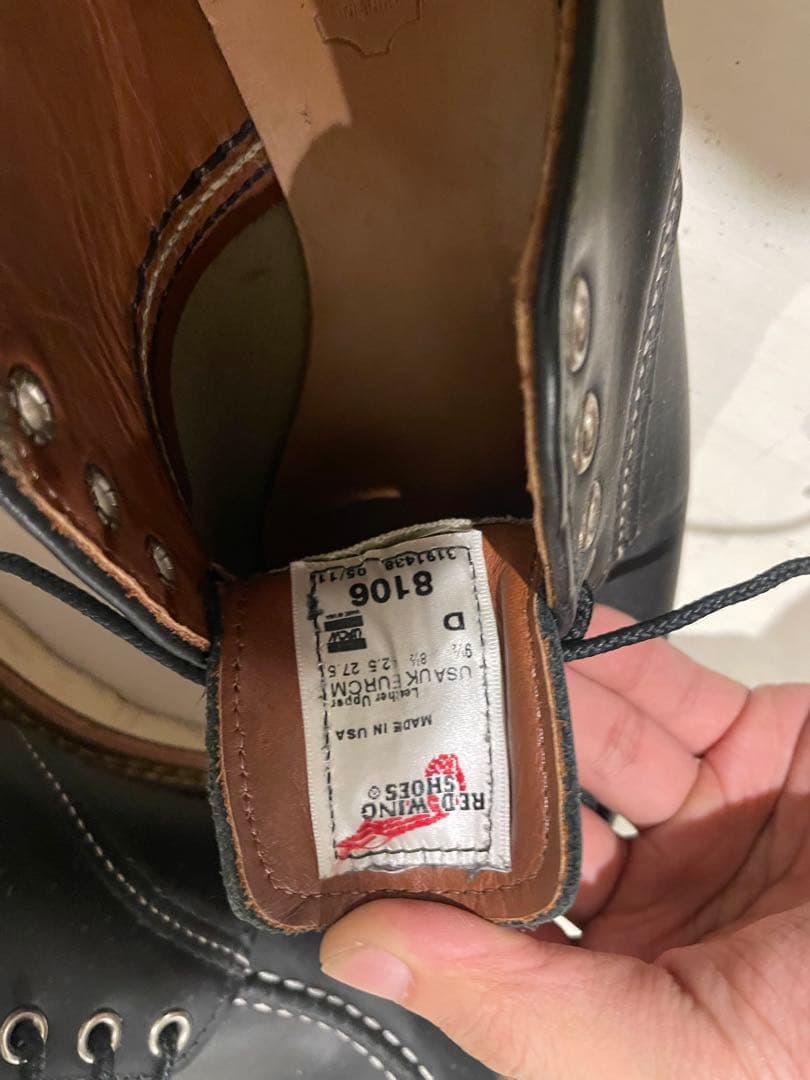 redwing革靴シューズ9.5D