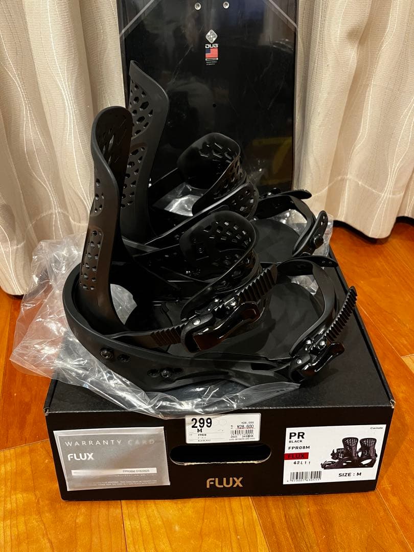 新品　2点セット　バインFLUX 板 DUB 151cm メンズ　スノーボード