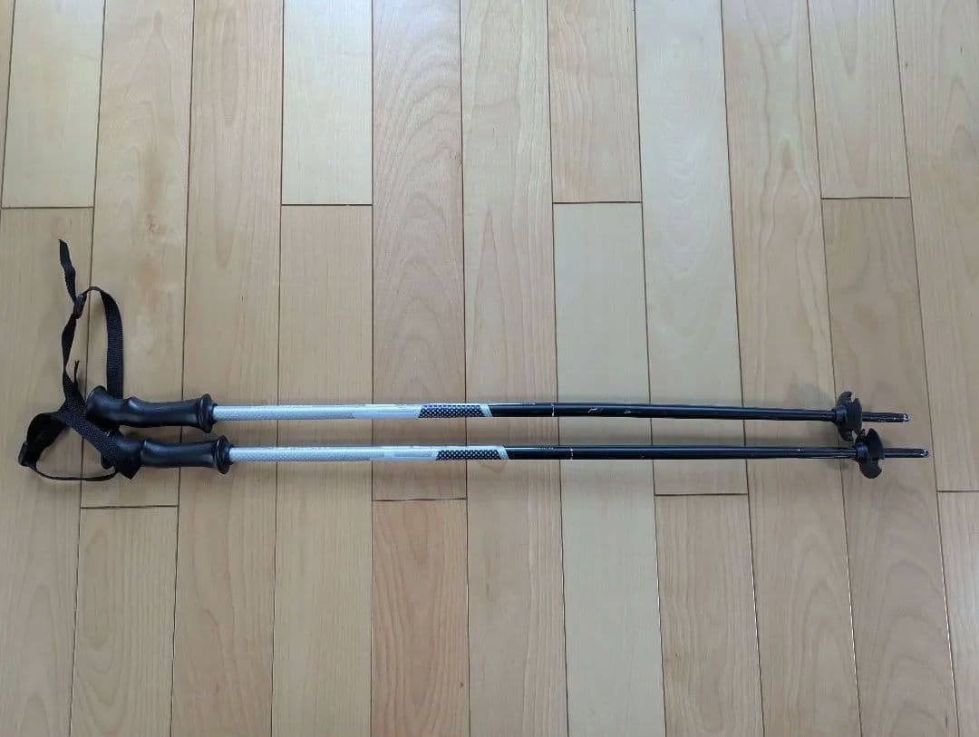 HEAD キッズスキー板 97cm ビンディング付き　ストックセット