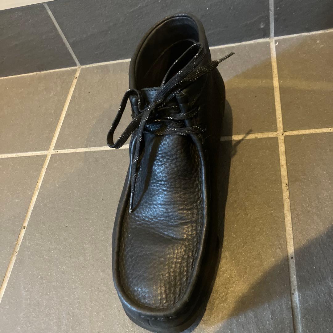 クラークス　ワラビー　ゴアテックス　シボ革　レザー　UK9 27cm