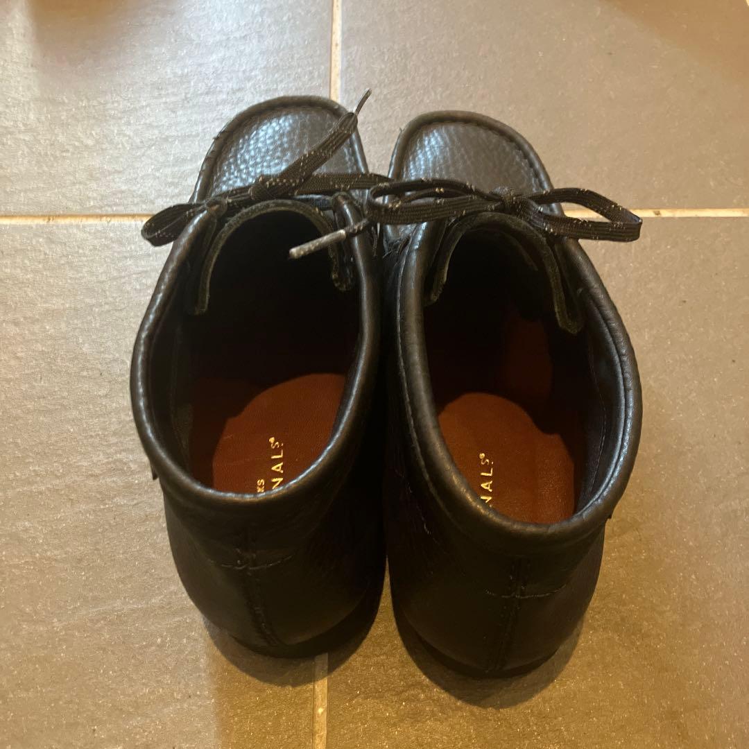 クラークス　ワラビー　ゴアテックス　シボ革　レザー　UK9 27cm