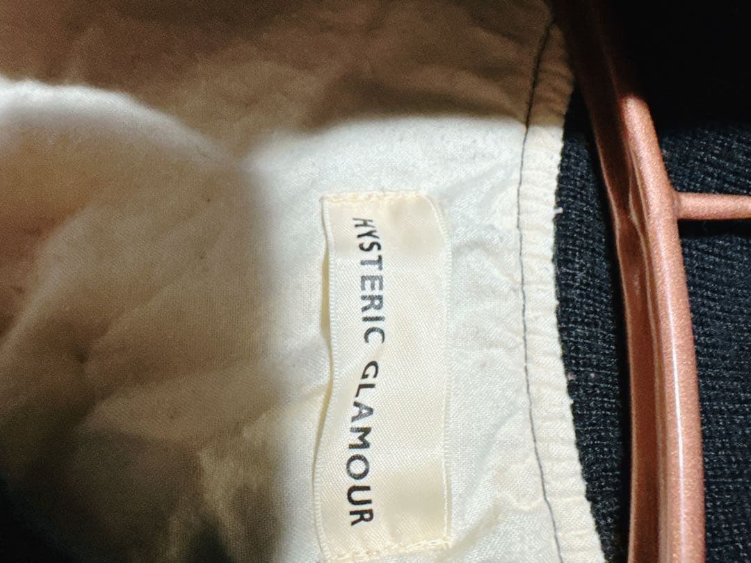 ヒステリックグラマー　Hysteric Glamour スタジャン ブラック