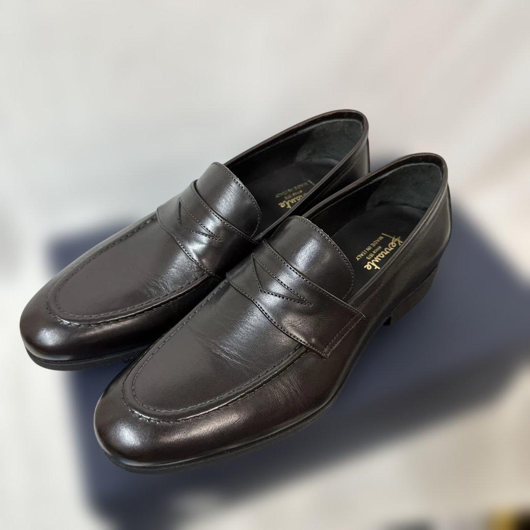 Ferrante ISEO ローファー ブラウン（7 1/2）