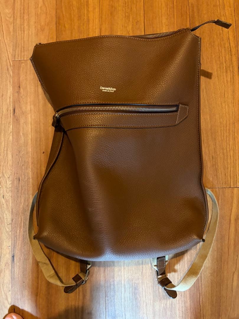 【極美品】ダニエル&ボブ　レザーリュック　ブラウン　購入価格95,700円