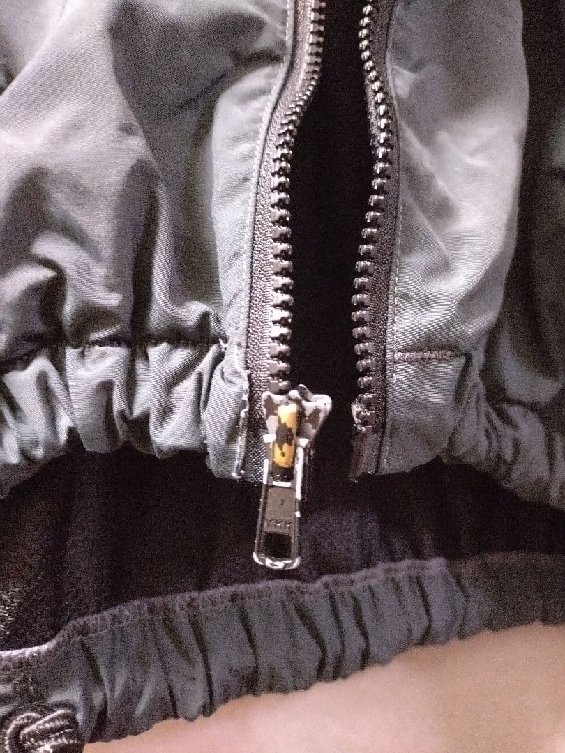 【実物】米軍 IPFU ジャケット 後染めチャコール L-R / お直し済