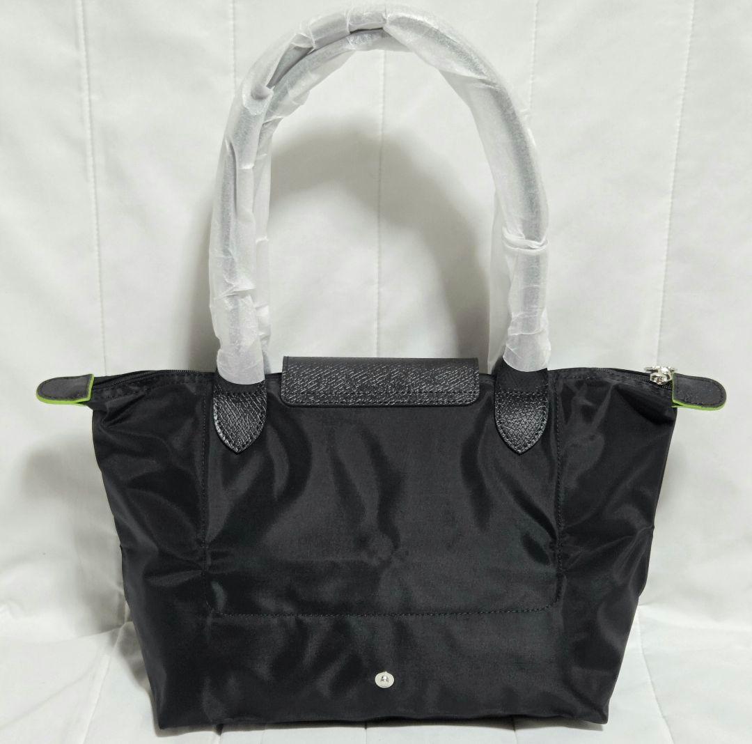 【新品】LONGCHAMP ル プリアージュ トートバッグ M ブラック黒刺繍