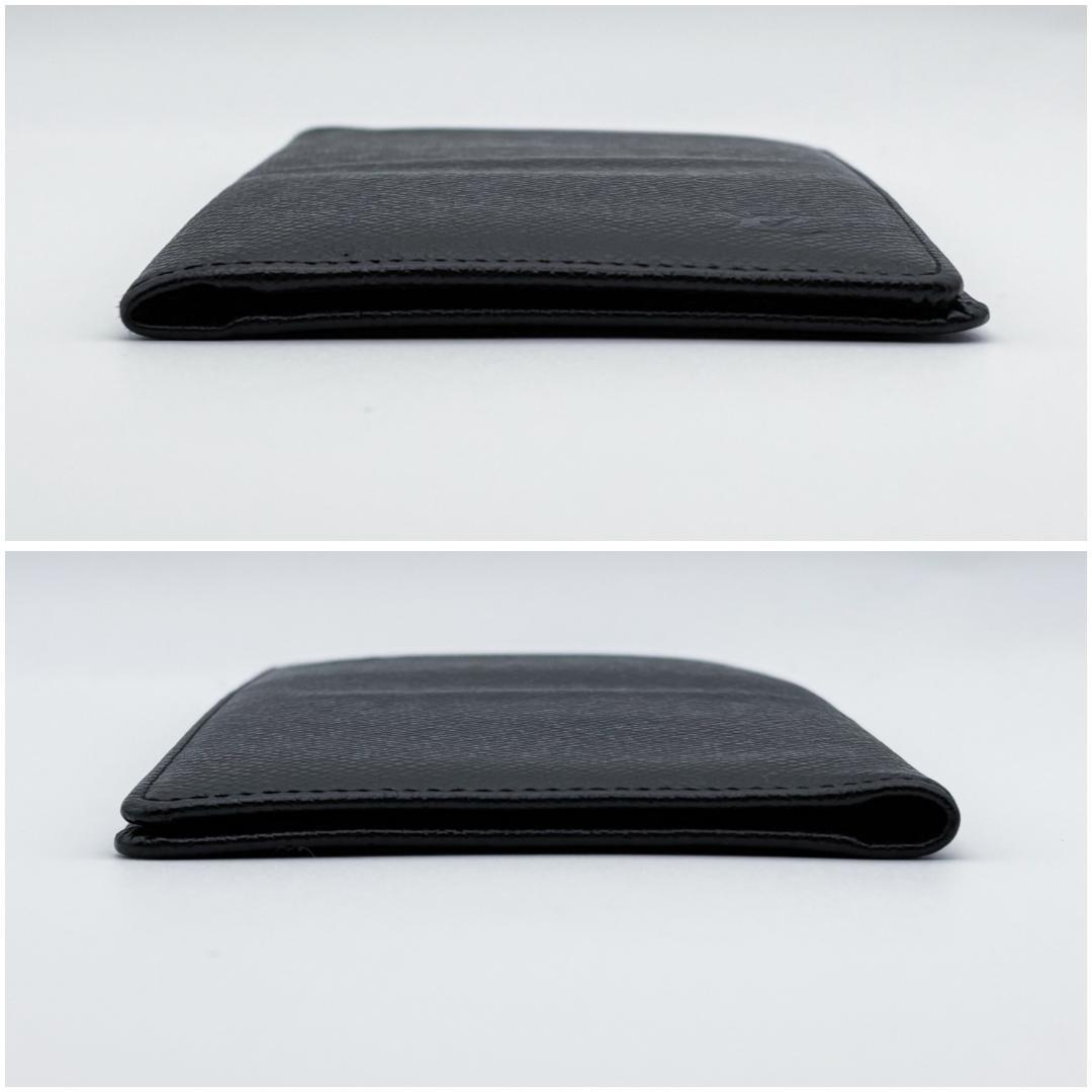 【超美品】 ルイヴィトン タイガ ポルト バルール カルト クレディ ブラック