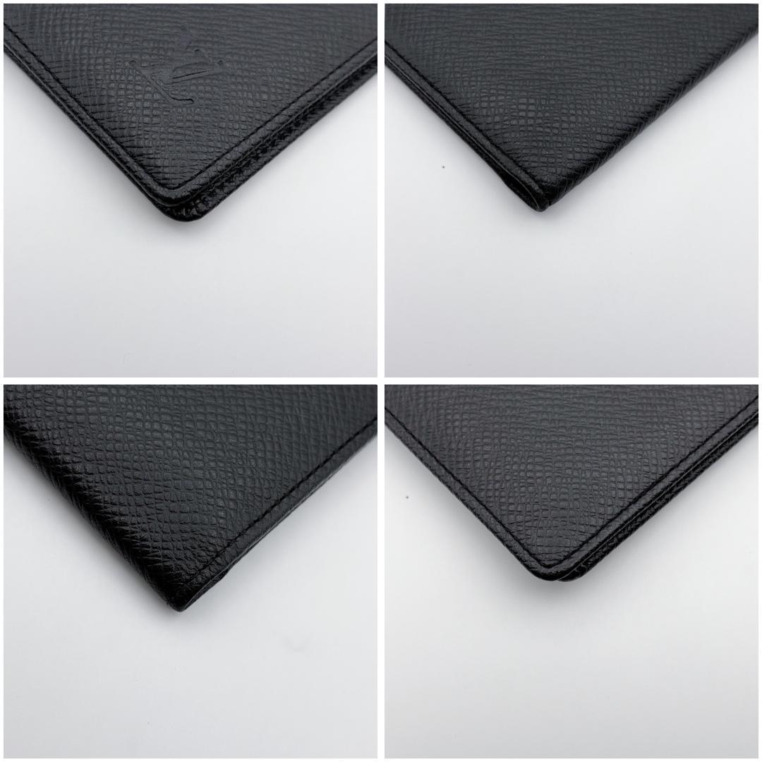 【超美品】 ルイヴィトン タイガ ポルト バルール カルト クレディ ブラック