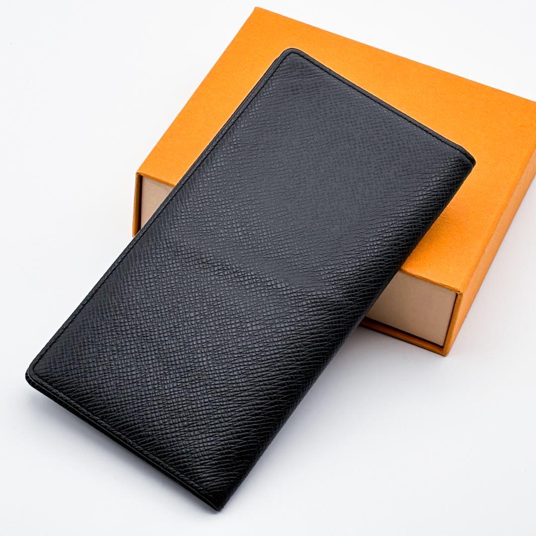 【超美品】 ルイヴィトン タイガ ポルト バルール カルト クレディ ブラック