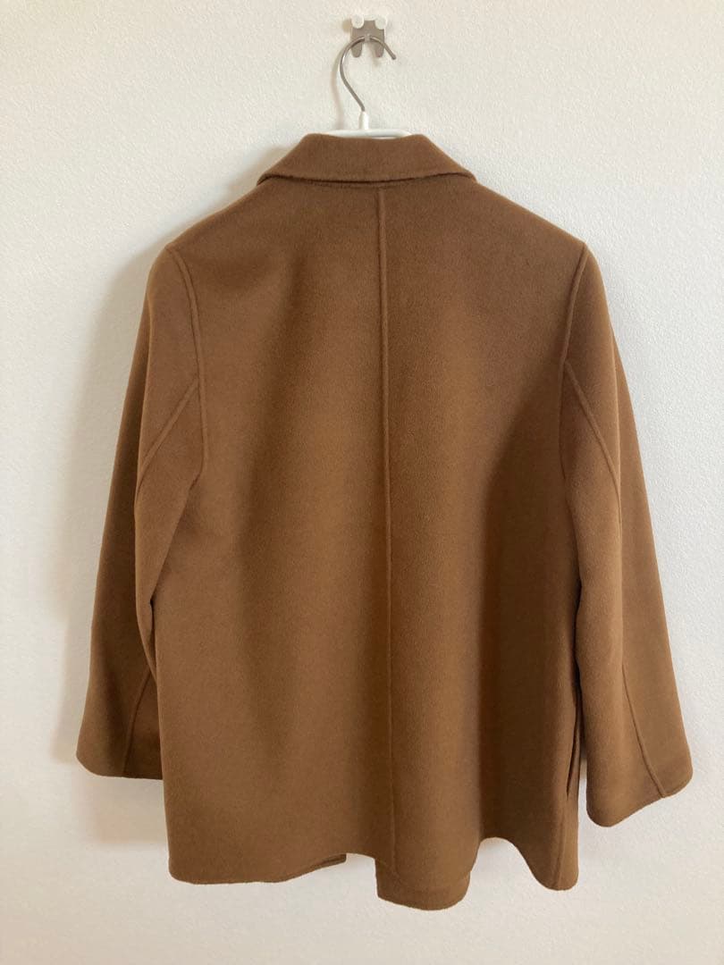 NOBLE Super160 チェスターコートミドル丈　テーラードJk