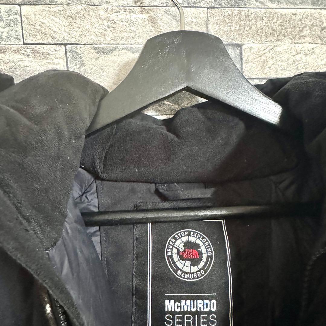 ノースフェイス　キッズ　ダウンジャケット　マクマード　ファー付き　140