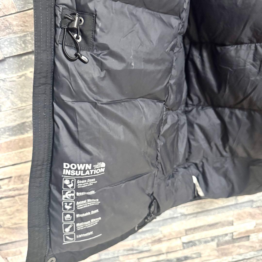 ノースフェイス　キッズ　ダウンジャケット　マクマード　ファー付き　140
