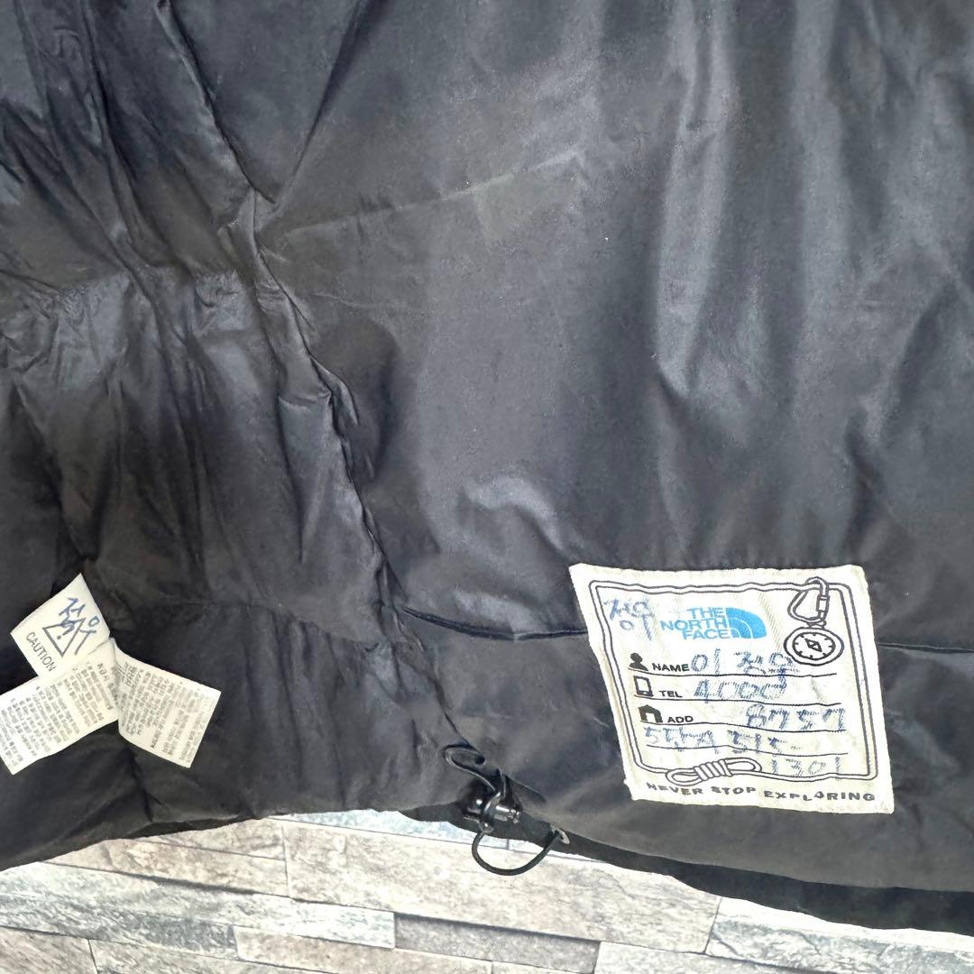 ノースフェイス　キッズ　ダウンジャケット　マクマード　ファー付き　140