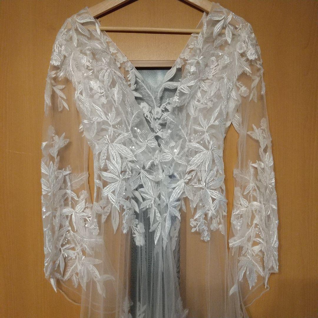 ウェディング オーバードレス ガウンドレス ワタベウェディング アウラ AULA