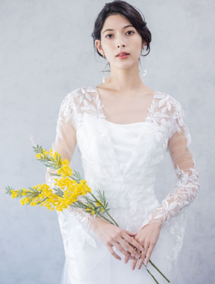 ウェディング オーバードレス ガウンドレス ワタベウェディング アウラ AULA