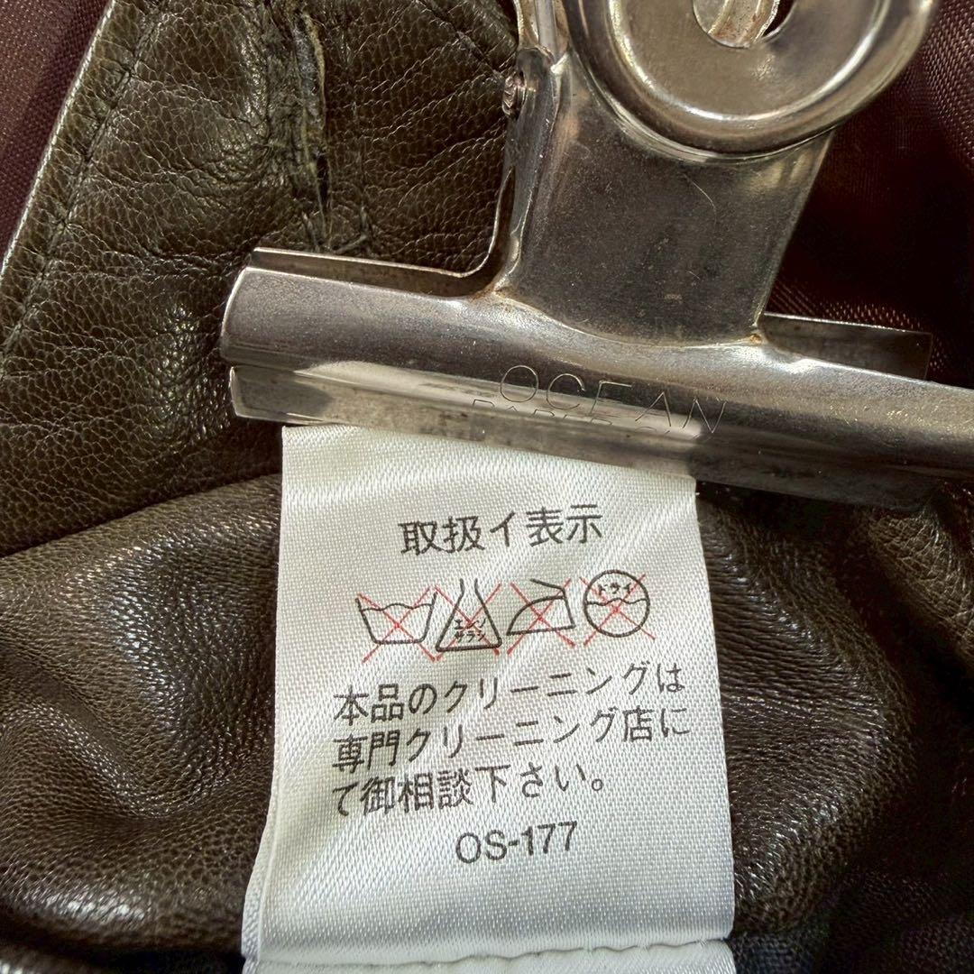 90s【archive】A2/leather flight jacket/Y2K